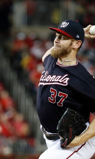 Strasburg Ks 12, Nats top Cards 8-1; 1 win from World Series